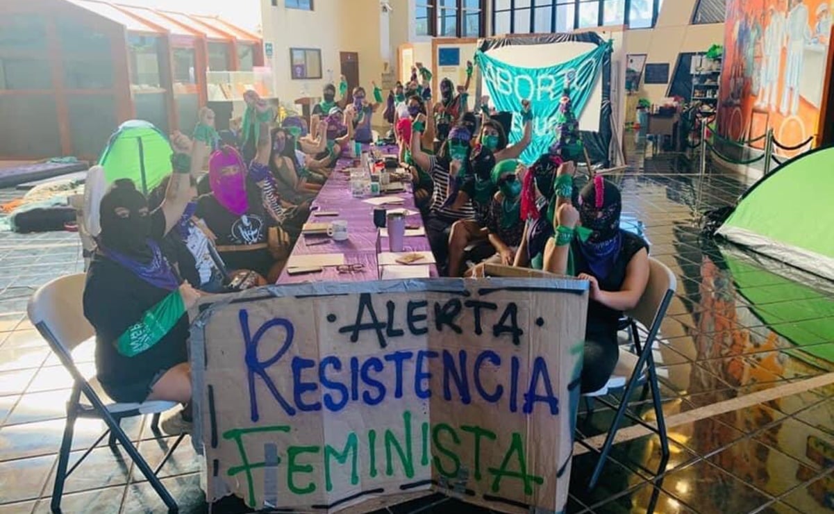 Red Feminista de Quintana Roo solicita intervención de la ONU-DH ante toma de Congreso del Estado