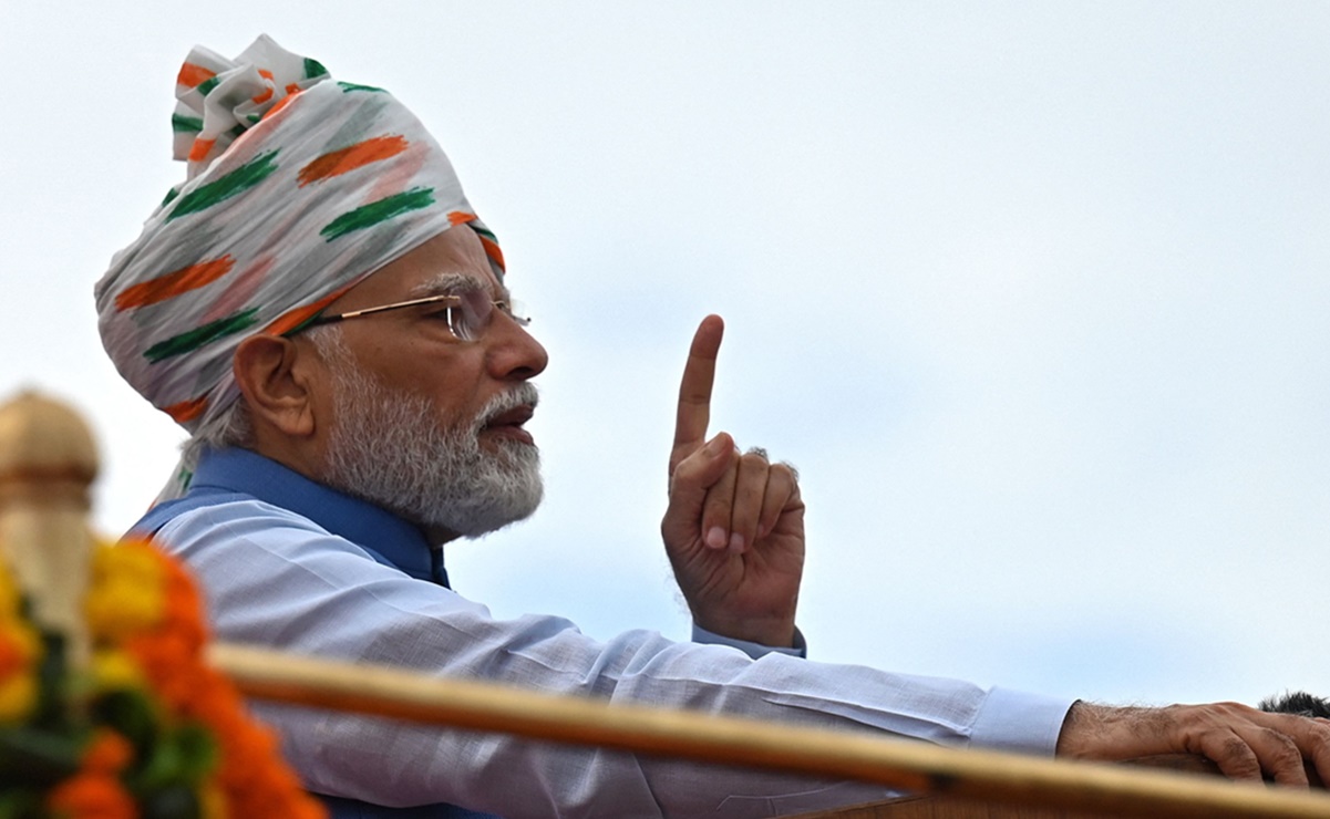En aniversario por la Independencia, primer ministro de India promete sacar a millones de la pobreza