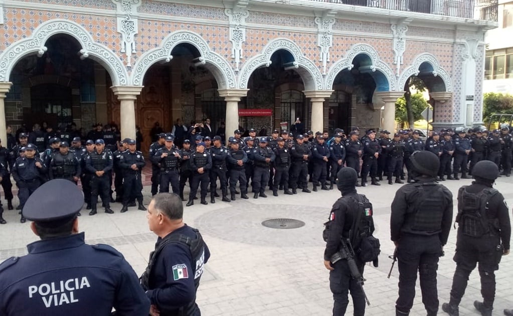 SSP toma control de policía de Tehuacán, Puebla