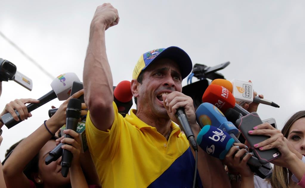 Referendo contra Maduro no está "muerto", dice Capriles 