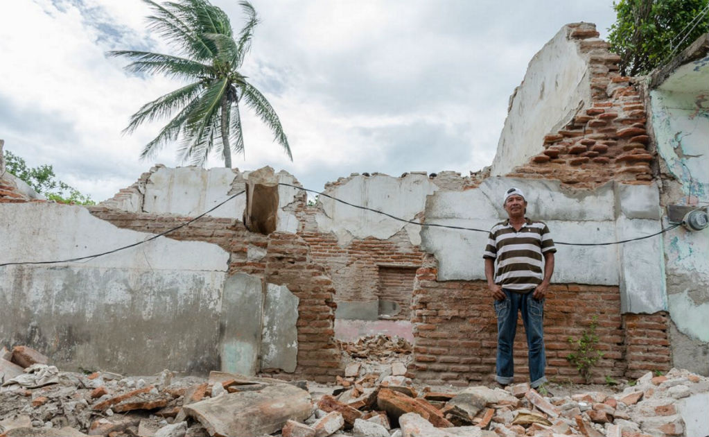 En fotos, Oaxaca antes y después del sismo del 7-S