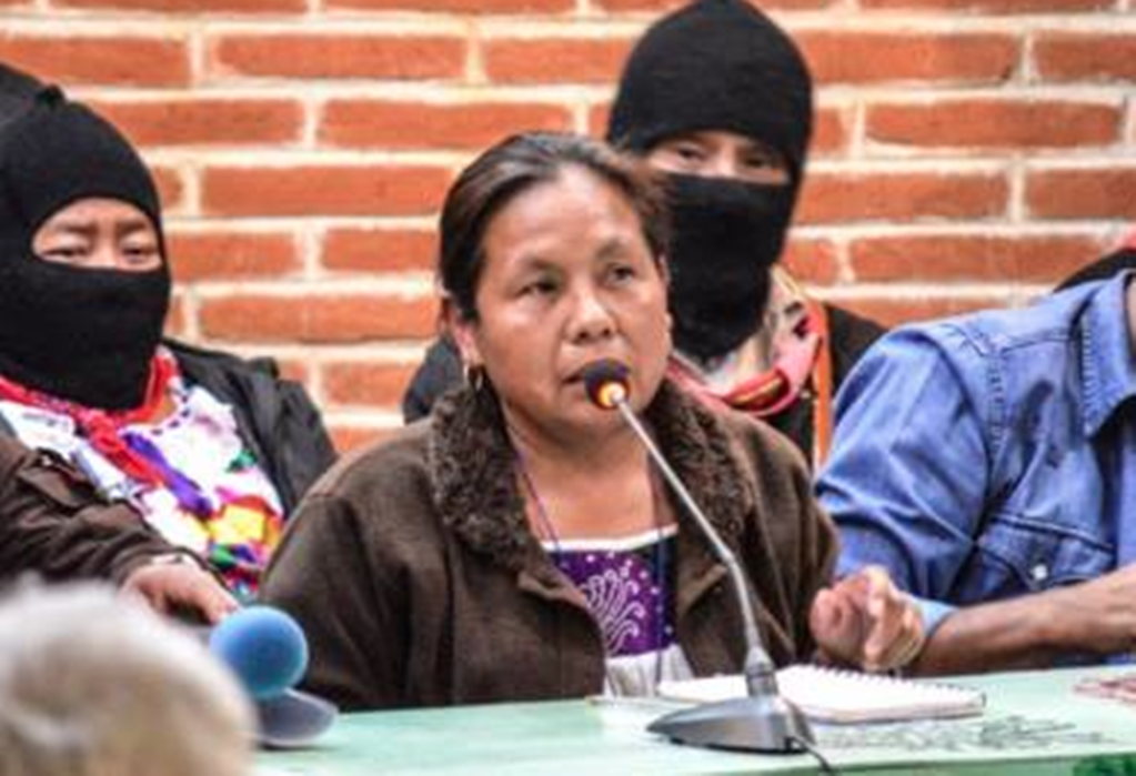EZLN elige a 'Marichuy' como candidata para 2018