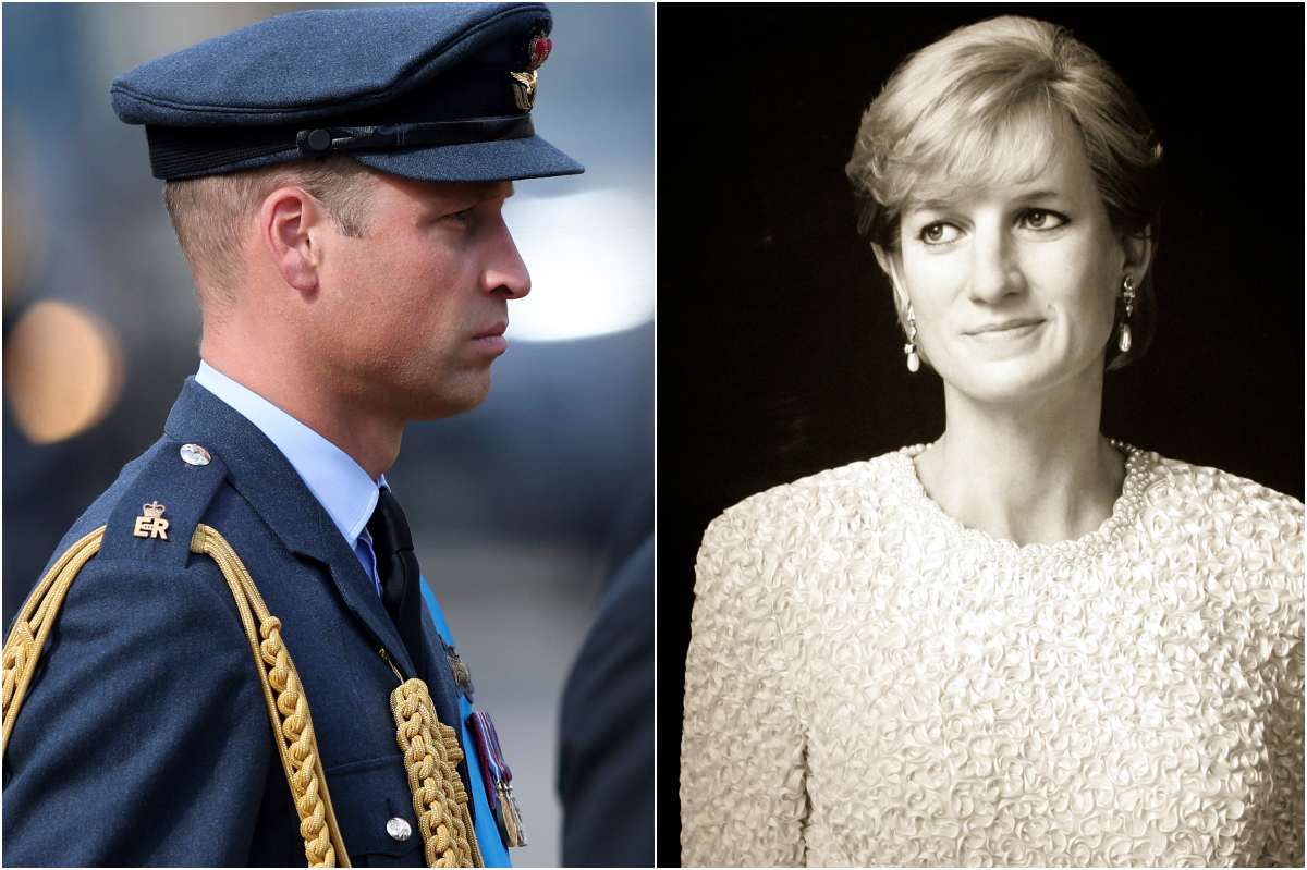 El príncipe William con el corazón roto: caminar detrás de su abuela le recordó el funeral de su mamá, Diana de Gales