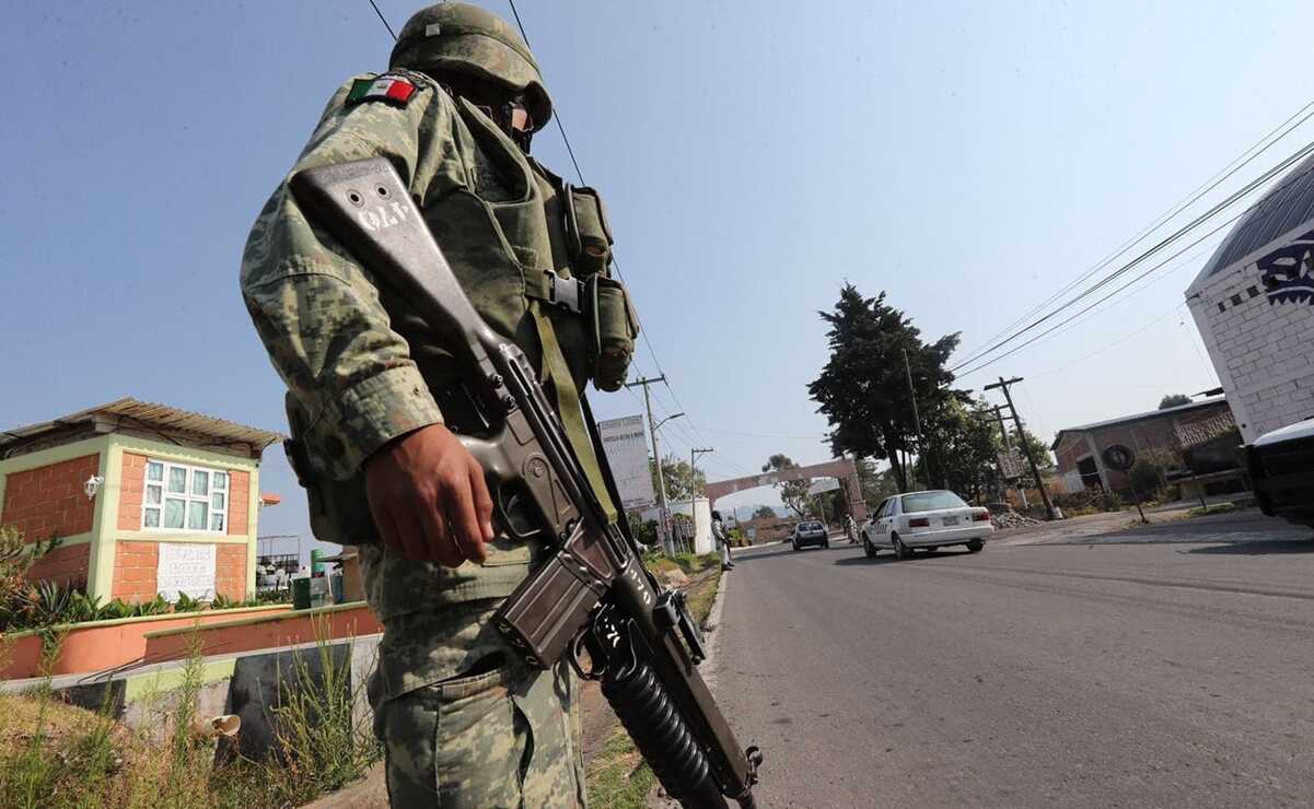 Presuntos integrantes de la Familia Michoacana atacan a militares en Malinalco, Edomex