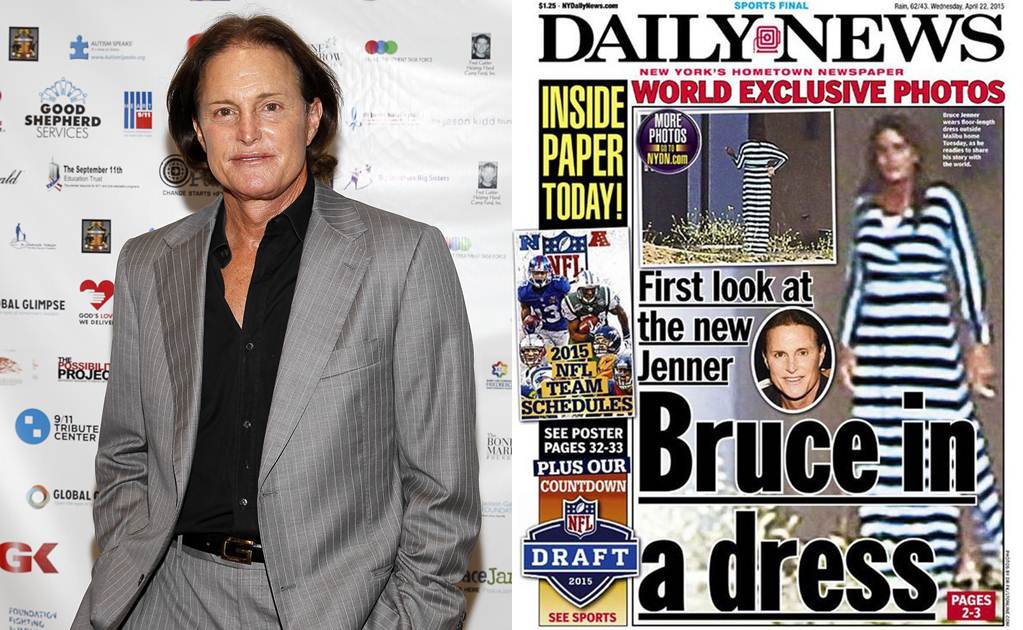 Publican fotos de Bruce Jenner vestido de mujer