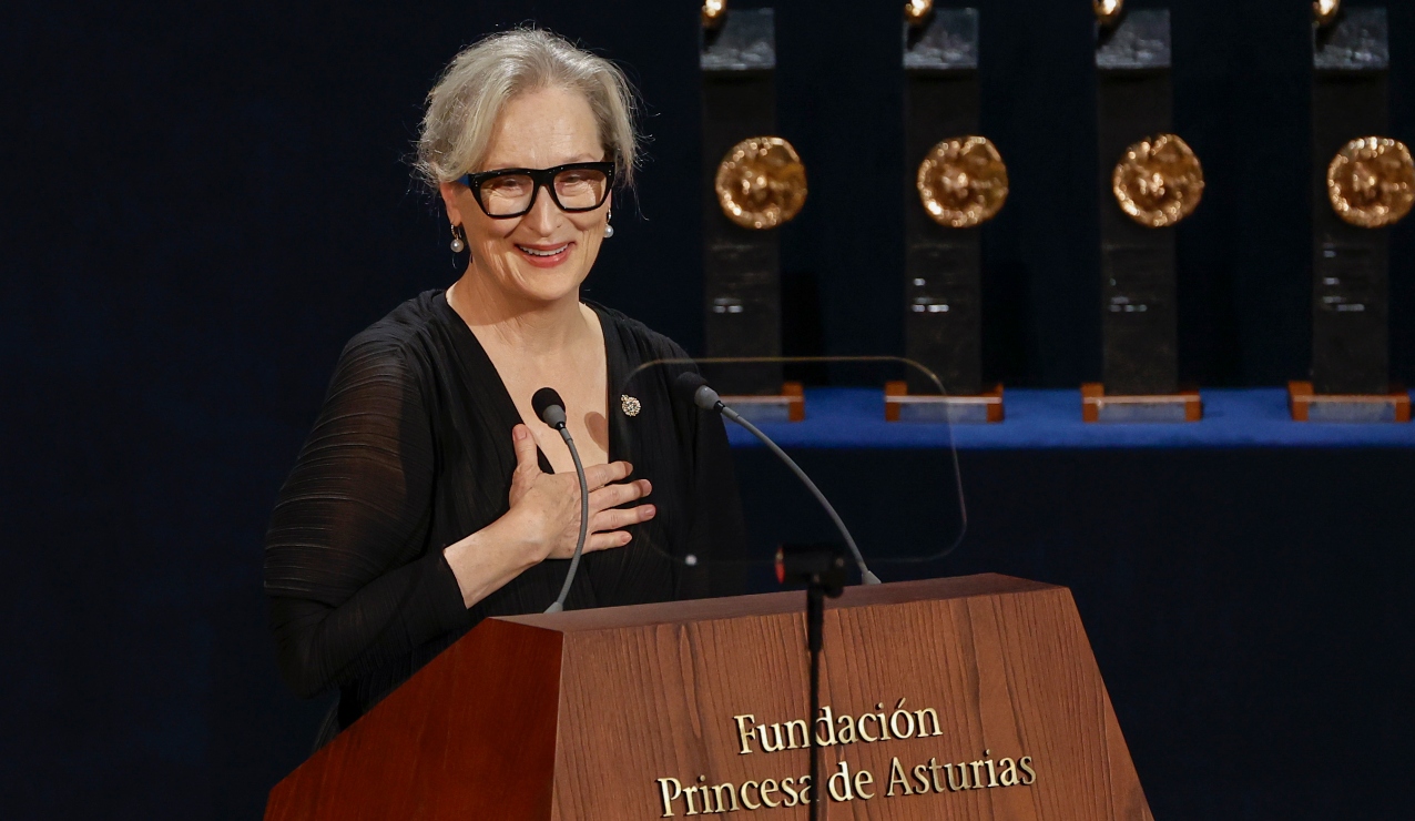 Meryl Streep recibe el Premio Princesa de Asturias de manos de la princesa Leonor