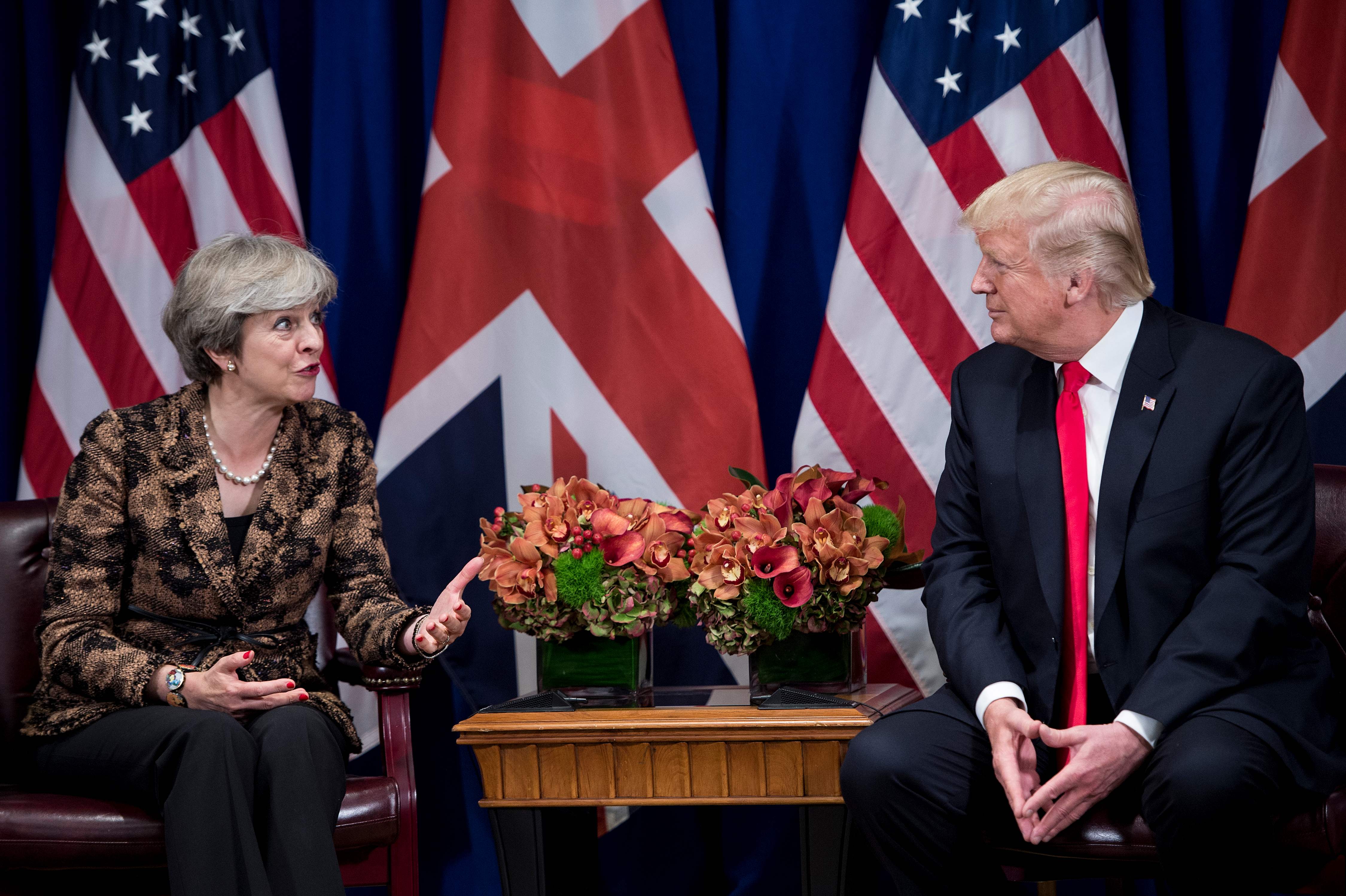 Trump visitará el Reino Unido el 13 de julio para reunirse con Theresa May