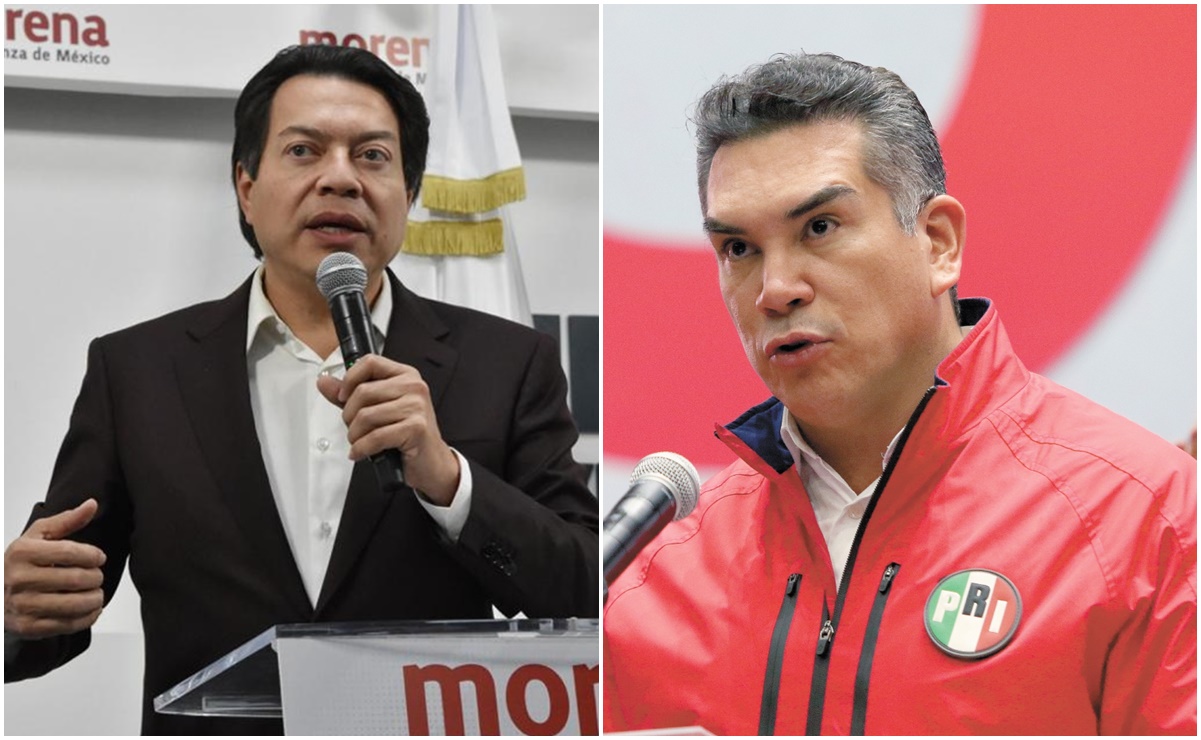 Alejandro Moreno acusa a Mario Delgado de ser un "delincuente electoral"