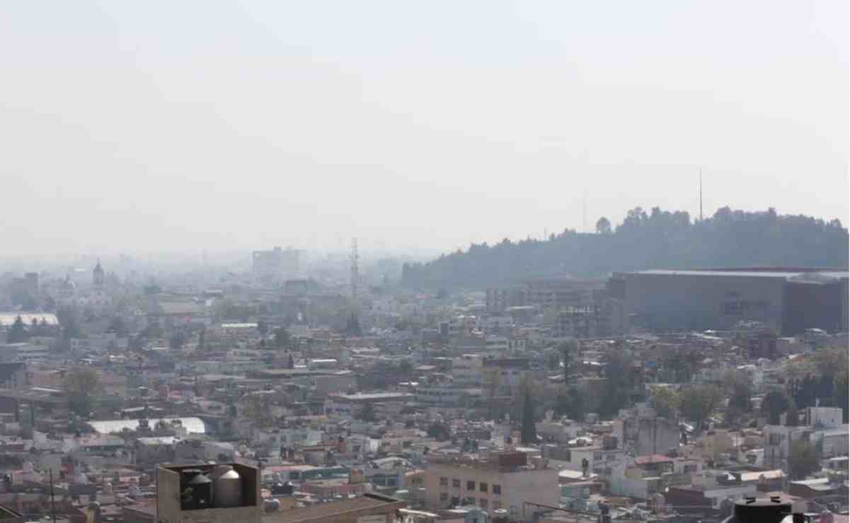 Reportan mala calidad del aire en 3 municipios del Estado de México