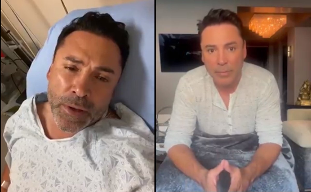 Oscar de la Hoya supera el Covid-19 y es dado de alta