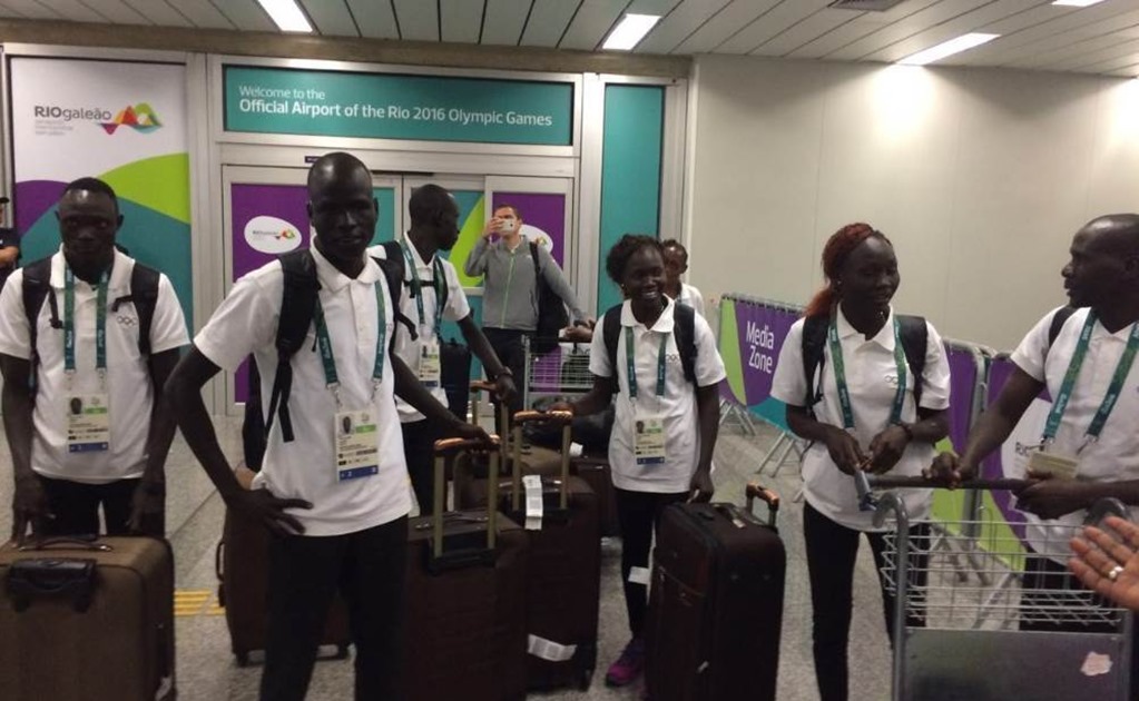 Equipo de atletismo de Refugiados llega a Río