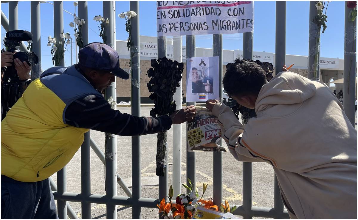 Exhortan a FGR a informar sobre proceso contra titular del INM por incendio en Ciudad Juárez