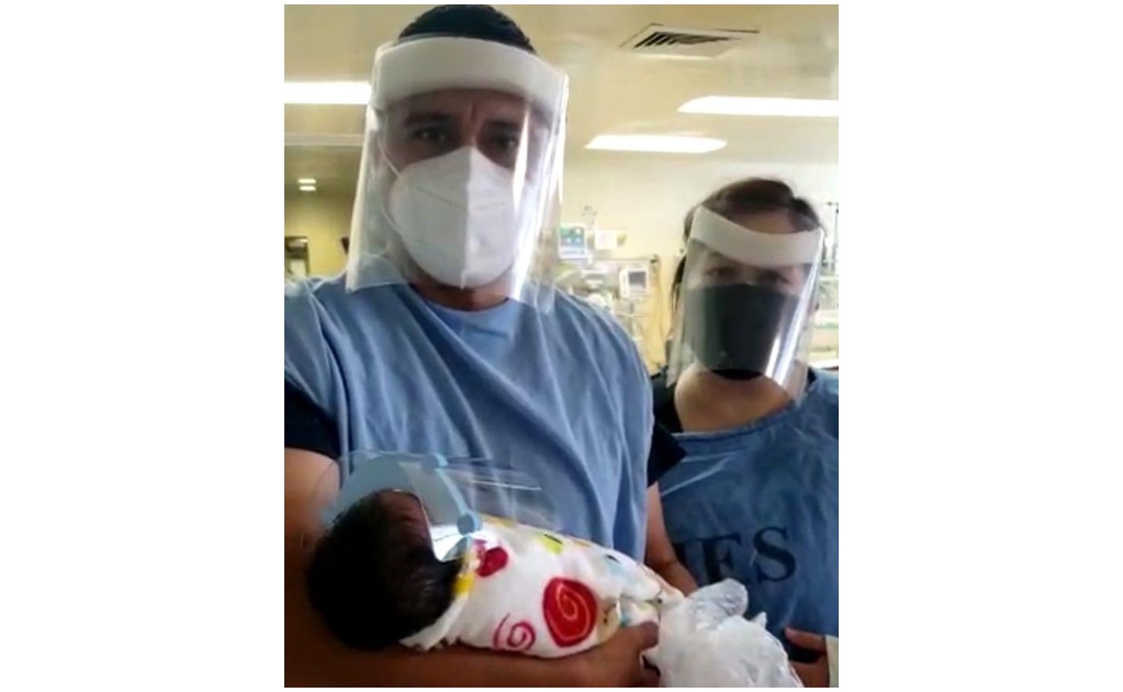 Bebé de 16 días se recupera de Covid-19 en Sonora