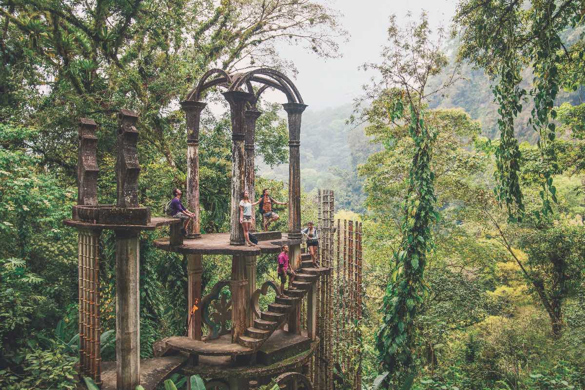 El tour secreto del jardín surrealista de Edward James en Xilitla