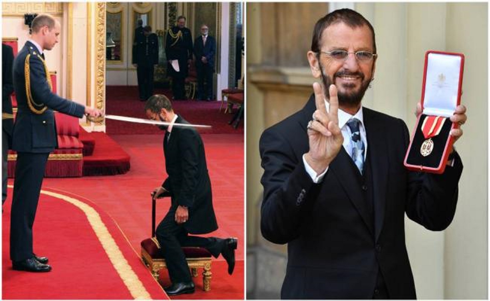 Ringo Starr recibe nombramiento como Caballero del Imperio Británico