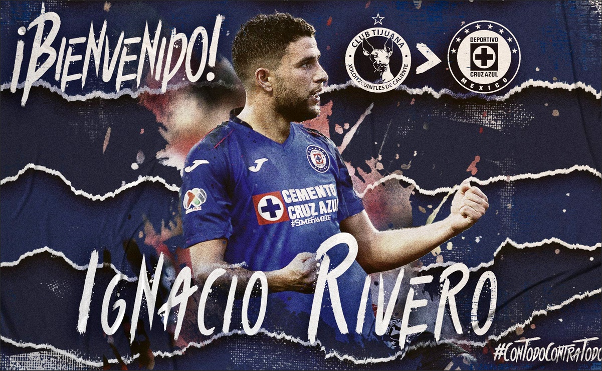 Cruz Azul anuncia a Rivero como su primer refuerzo para el Apertura 2020
