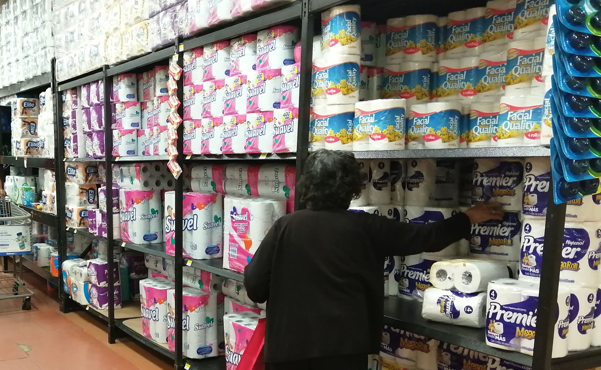 México, al rescate de Estados Unidos con papel higiénico