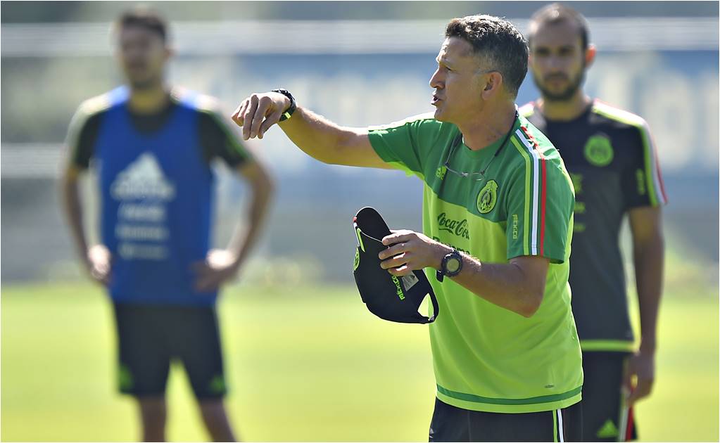 Osorio, contento tras primer entrenamiento del Tri 