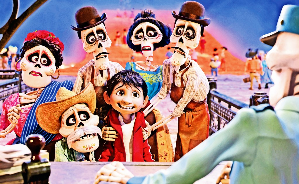 Coco in movie theaters for Día de Muertos