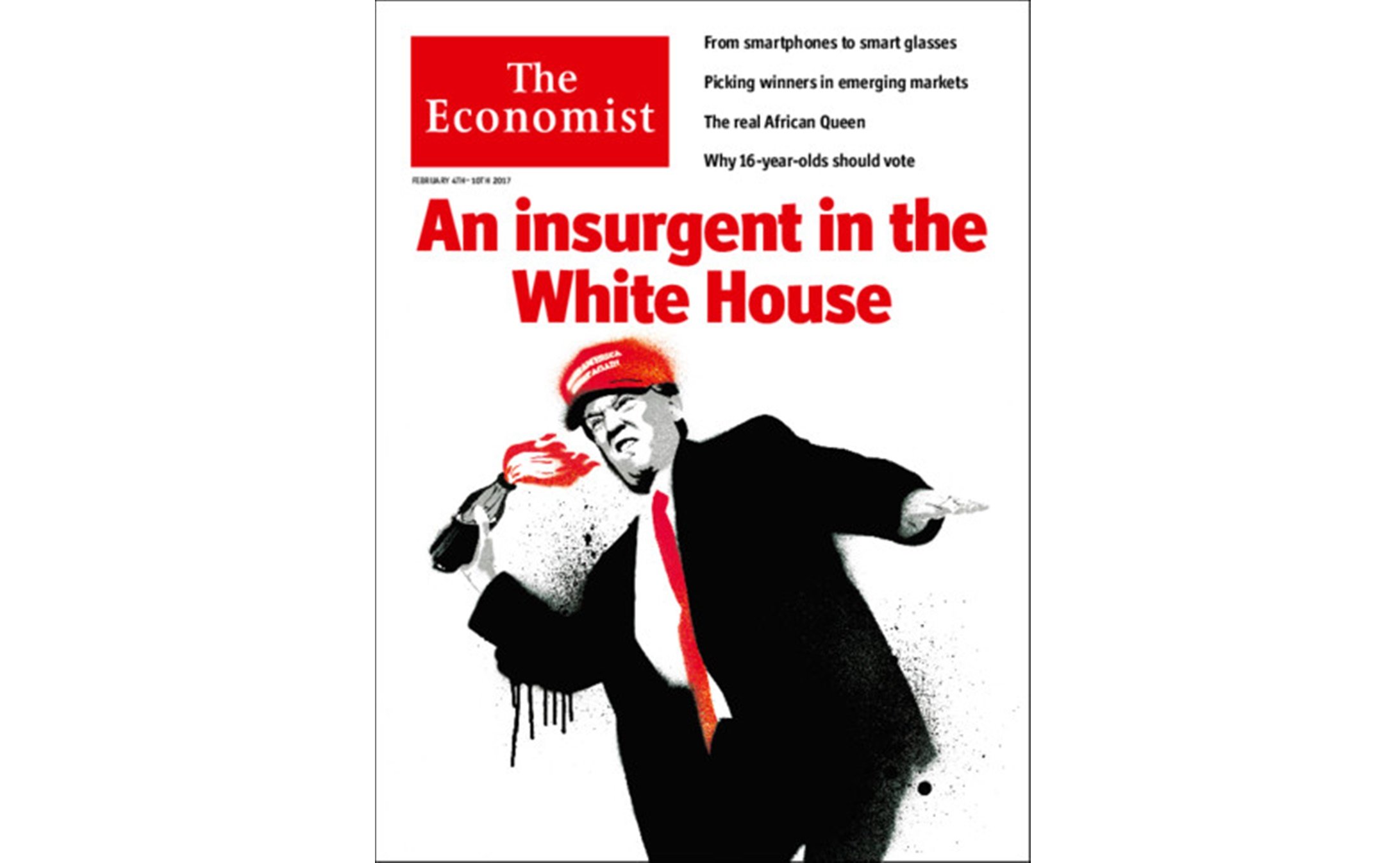 The Economist y el insurgente en la Casa Blanca