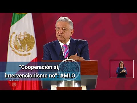 AMLO: Cooperación sí, intervencionismo no, dice a Trump sobre cárteles