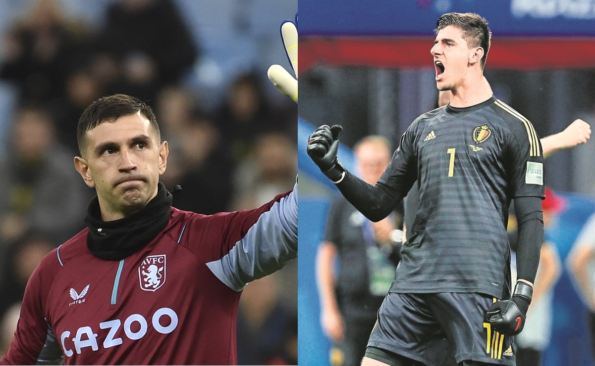 Thibaut Courtois le ganó al Dibu Martínez en la lucha por ser el mejor portero del mundo 