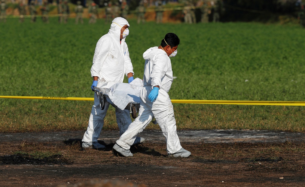 Permanecen 54 restos sin identificar por explosión en Tlahuelilpan