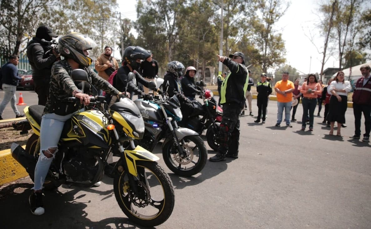 Aumentan 42% los trámites de placas para motociclistas en la CDMX