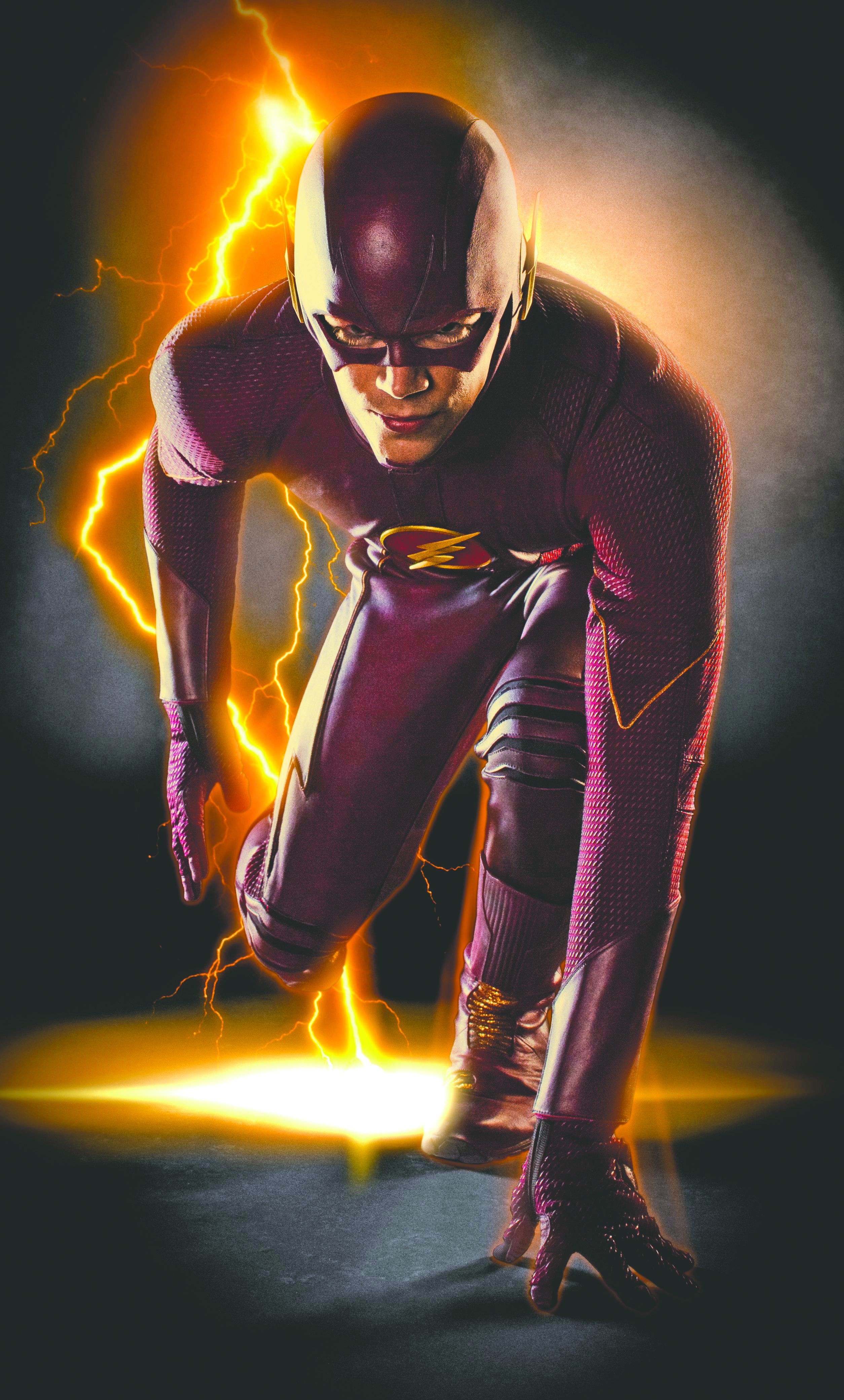 Bajo el traje que da poder a Flash
