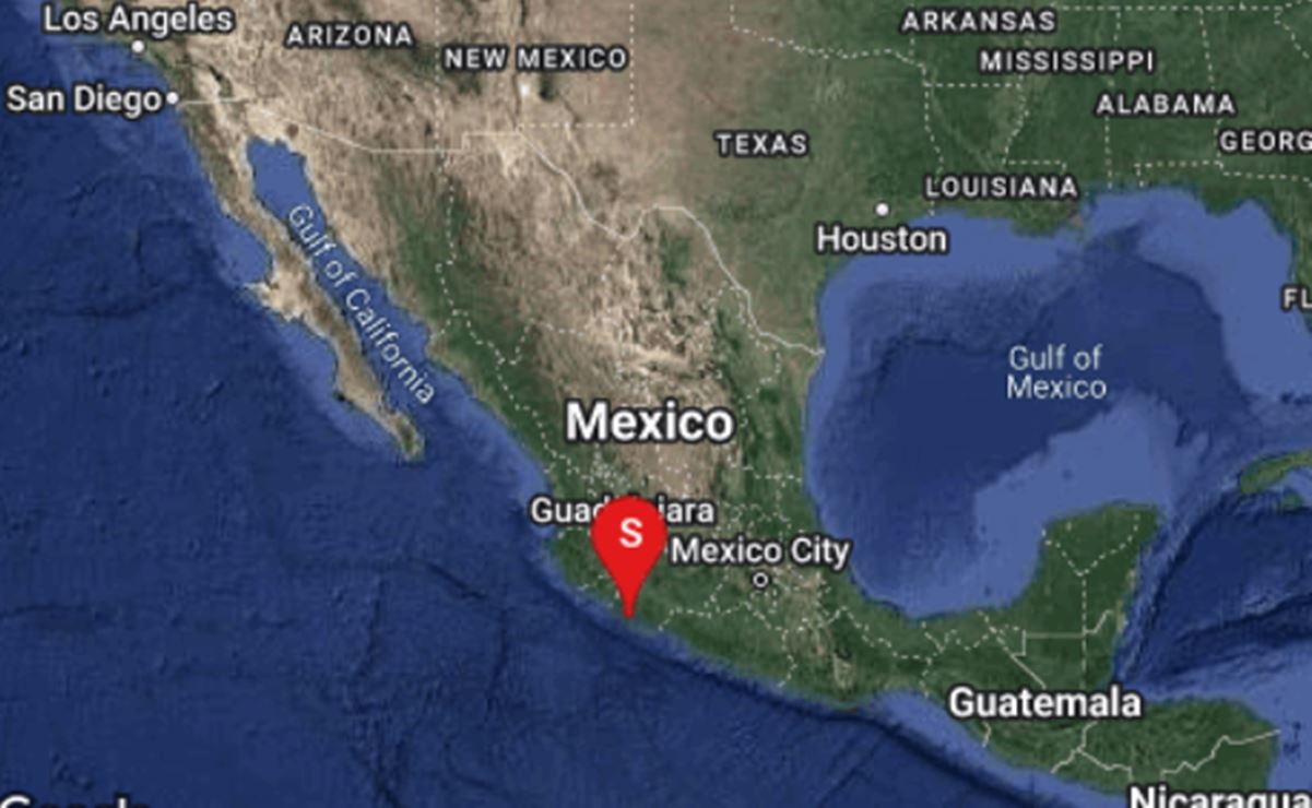 Se registra sismo de 5.4 en Coalcoman, Michoacán