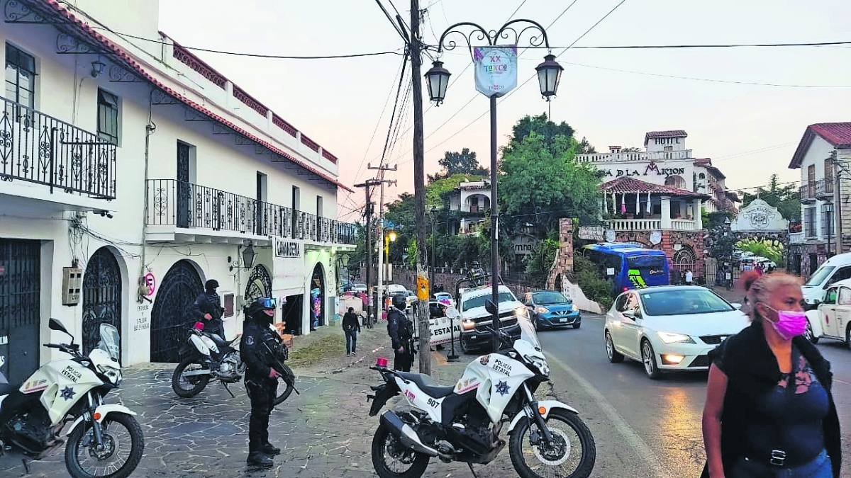 El crimen para ahora transporte en Taxco