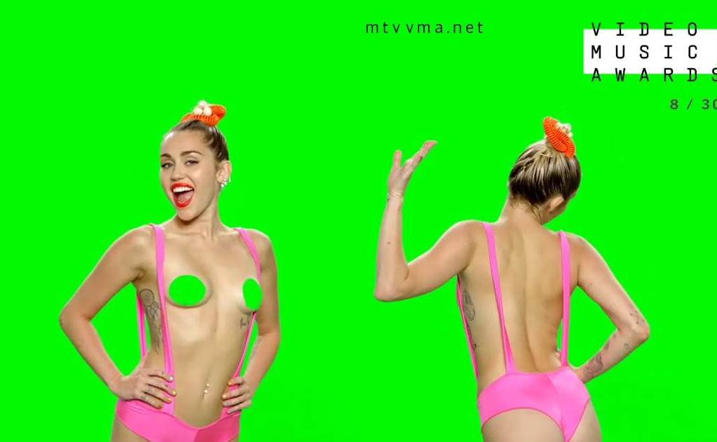 Un topless más de Miley Cyrus