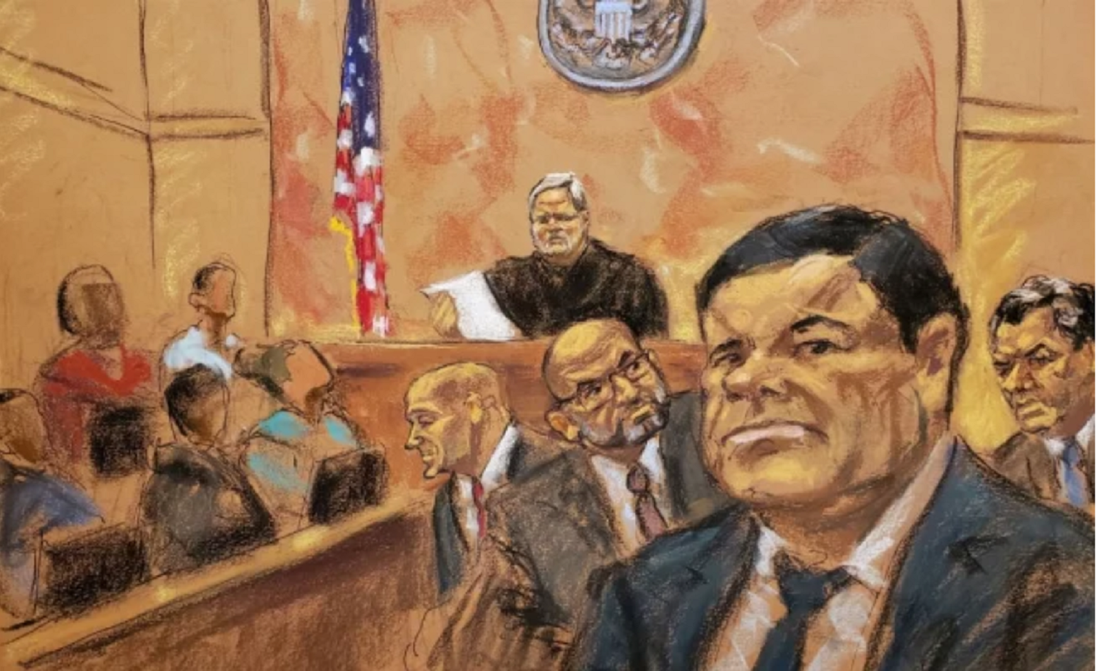 Jurado del juicio de “El Chapo” dice que rompieron reglas del juez, según medio