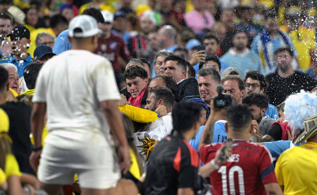 José María revela por qué se dio la pelea campal tras el juego Uruguay vs Colombia