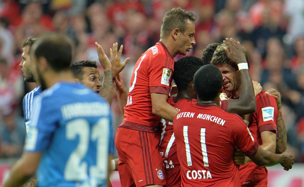 Bayern apabulla al Hamburgo en el inicio de la Bundesliga