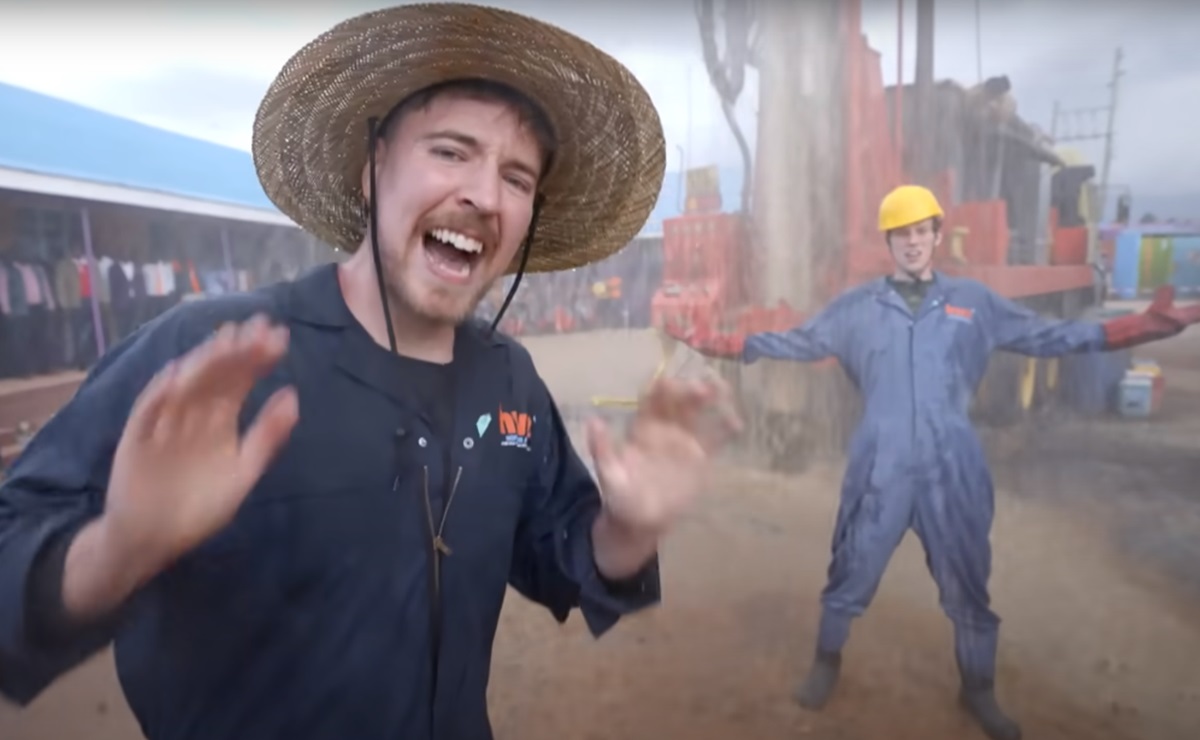 MrBeast construye 100 pozos de agua potable en África y desata debate en Internet