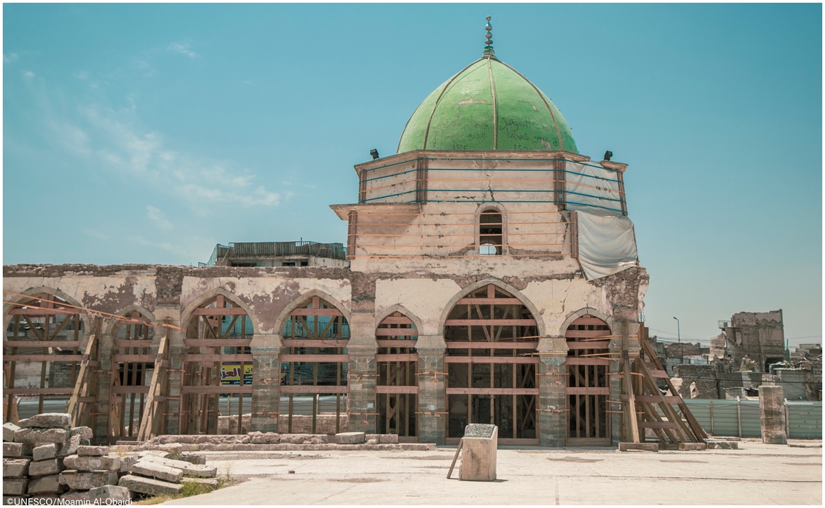 Descubren 5 bombas ocultas en la histórica mezquita de al-Nouri en la ciudad de Mosul