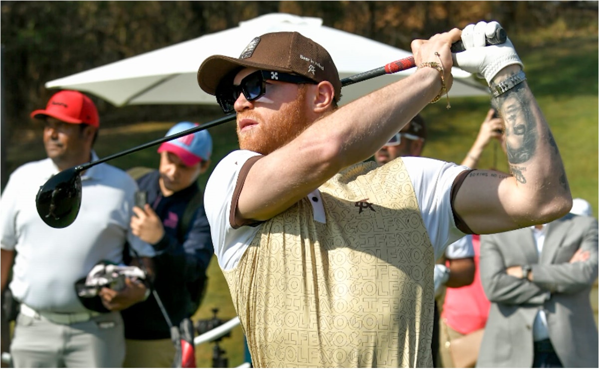 Canelo Álvarez sobre la importancia del golf: "Es una distracción para no estar estresado"