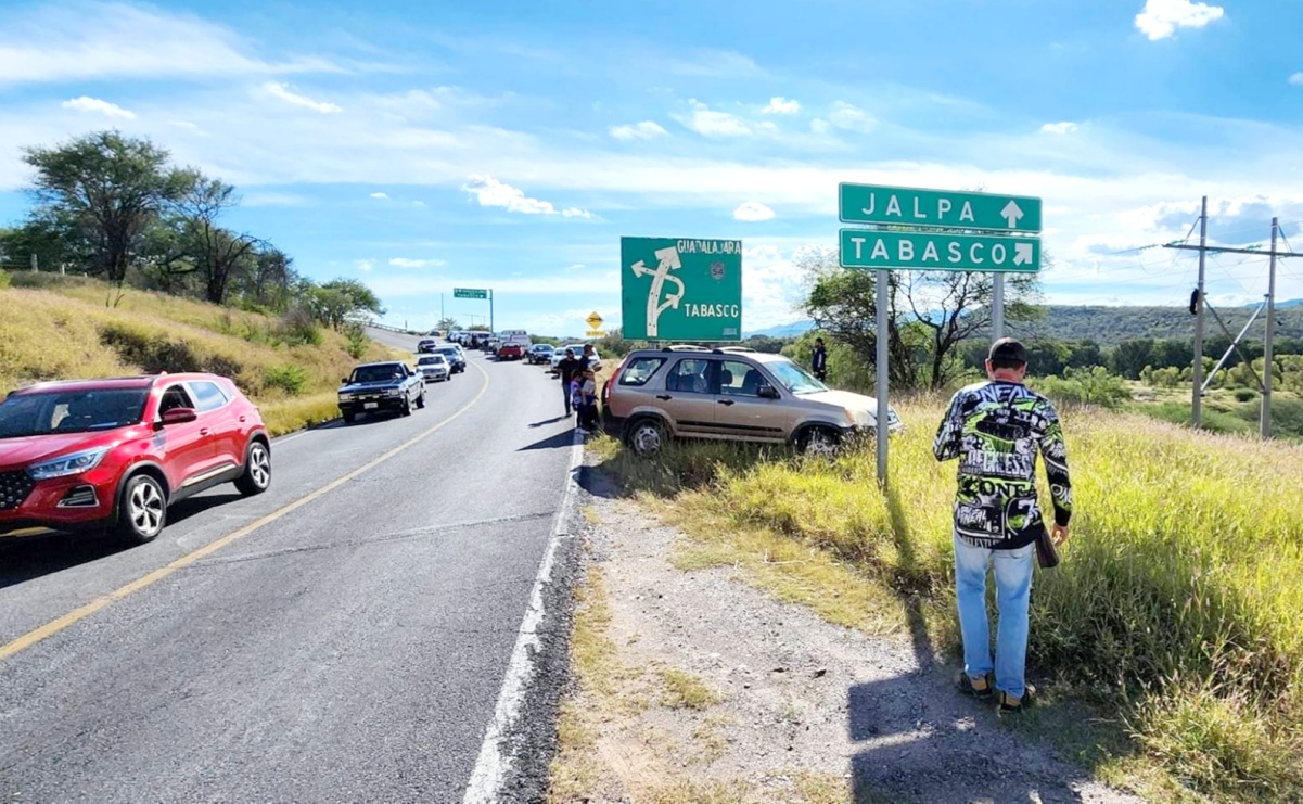 Tras desaparición de enfermero, surge temor en carretera federal al sur de Zacatecas