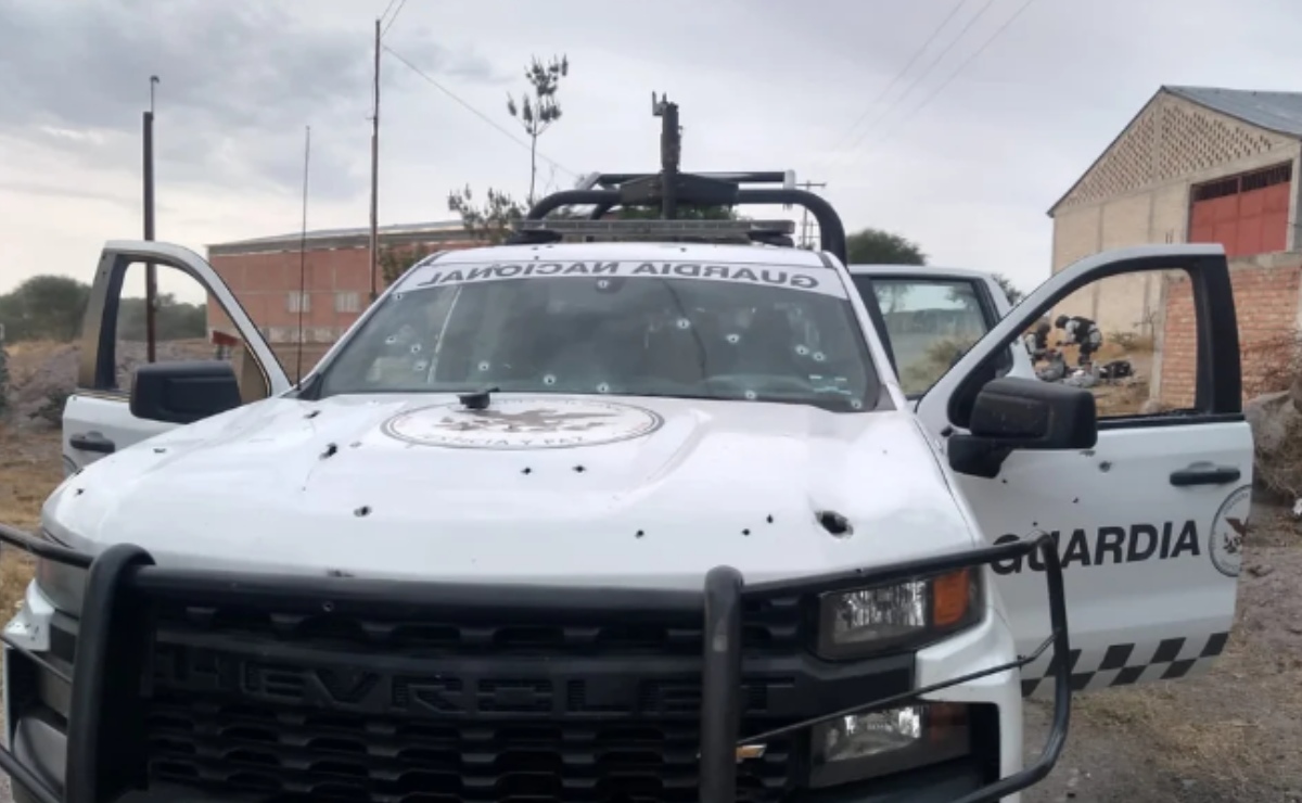 Enfrentamiento entre grupo armado y Guardia Nacional deja 12 criminales detenidos en Jerez, Zacatecas  