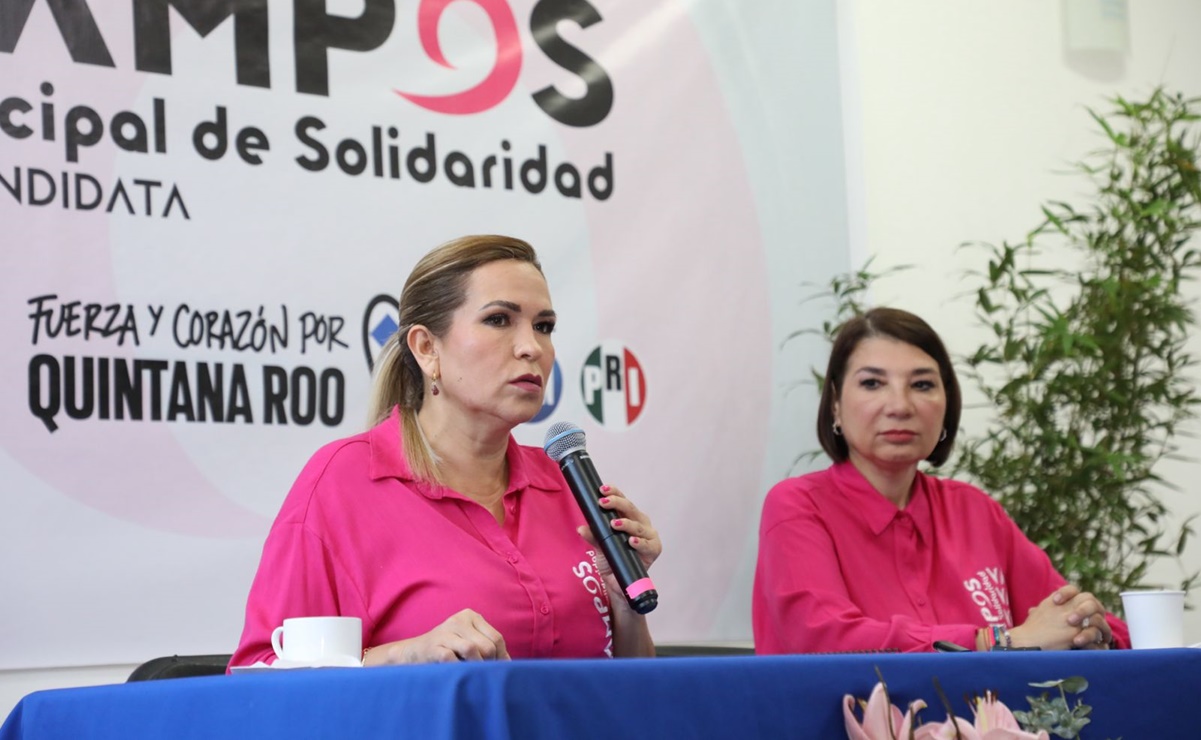 Candidata del PAN-PRI en Solidaridad denuncia uso de Fiscalía en Quintana Roo para fabricarle expedientes