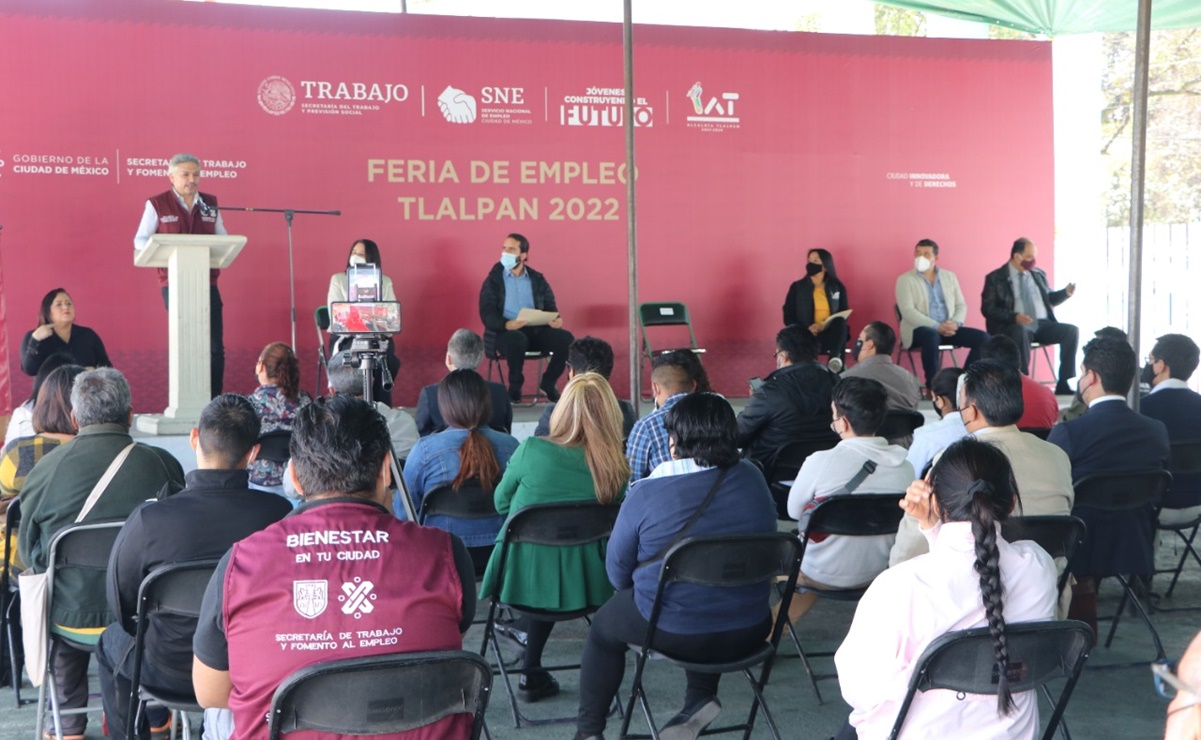 Inauguran primera Feria del Empleo de 2022 en Tlalpan 