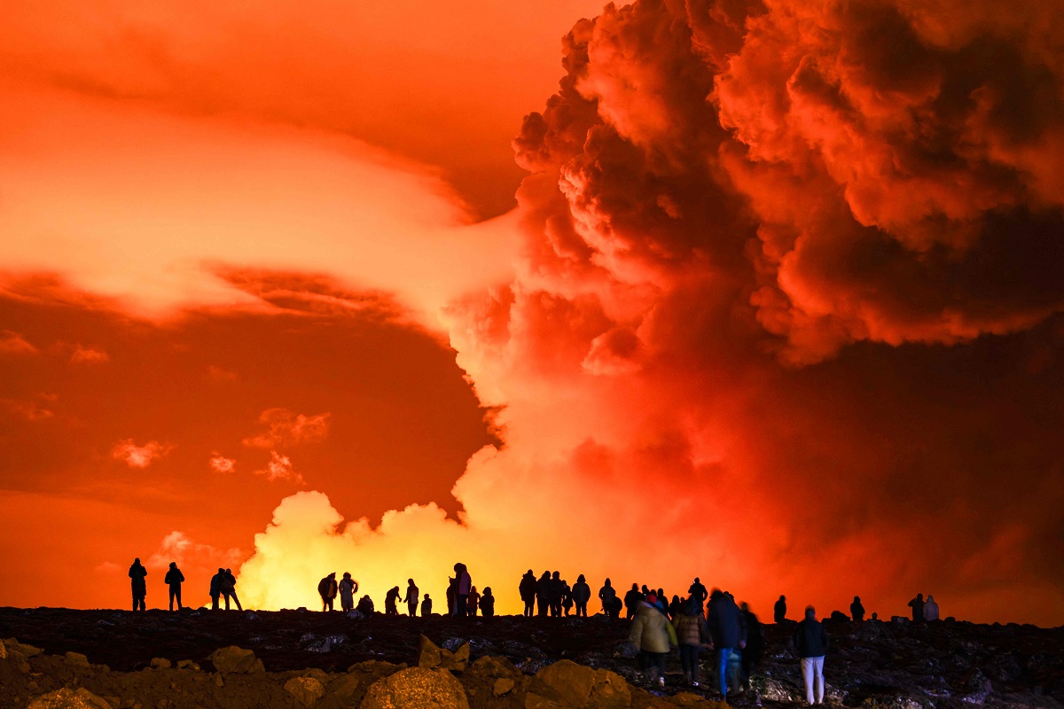 FOTOS: Erupción volcánica en Islandia baja de intensidad; sigue la emergencia