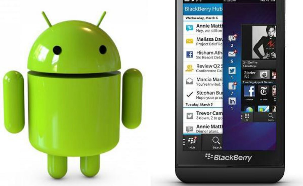BlackBerry podría utilizar Android en un nuevo smartphone
