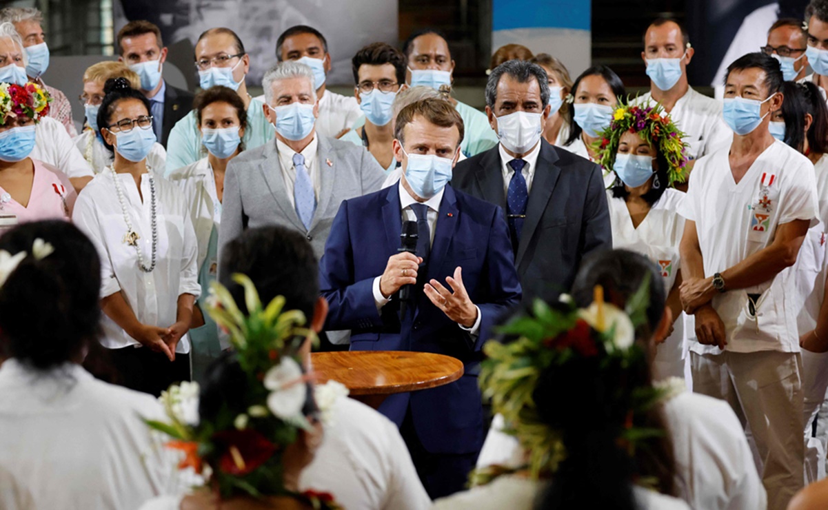 Emmanuel Macron llama a la unidad nacional para vacunación masiva antiCovid