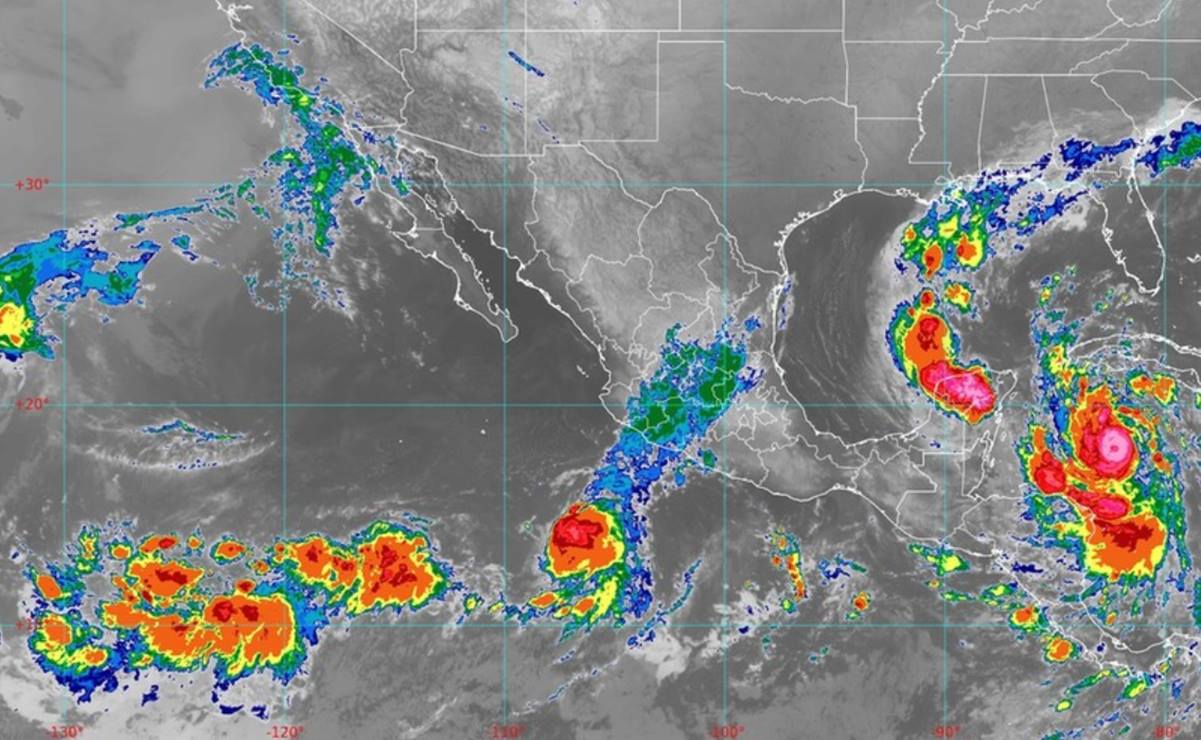 Tormenta tropical “Norbert” se forma en el Pacífico, lejos de las costas de México