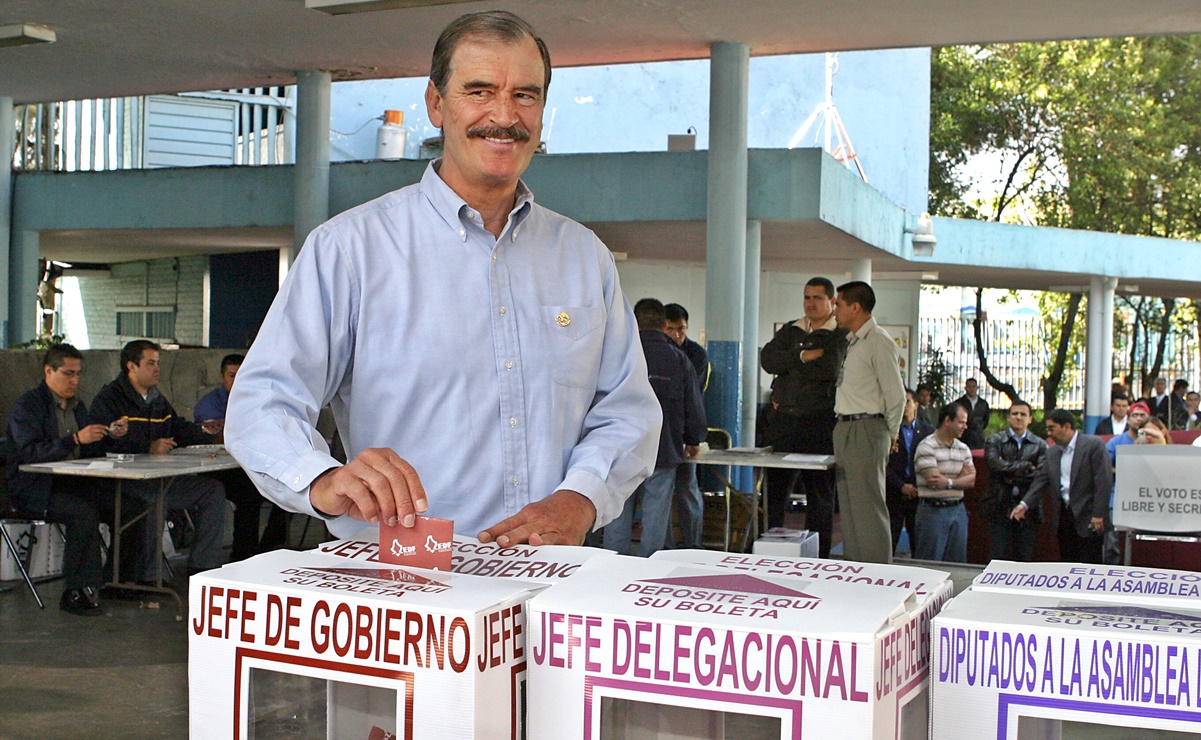 En plena veda electoral, Vicente Fox llama a “clase medieros” a votar este 2 de junio