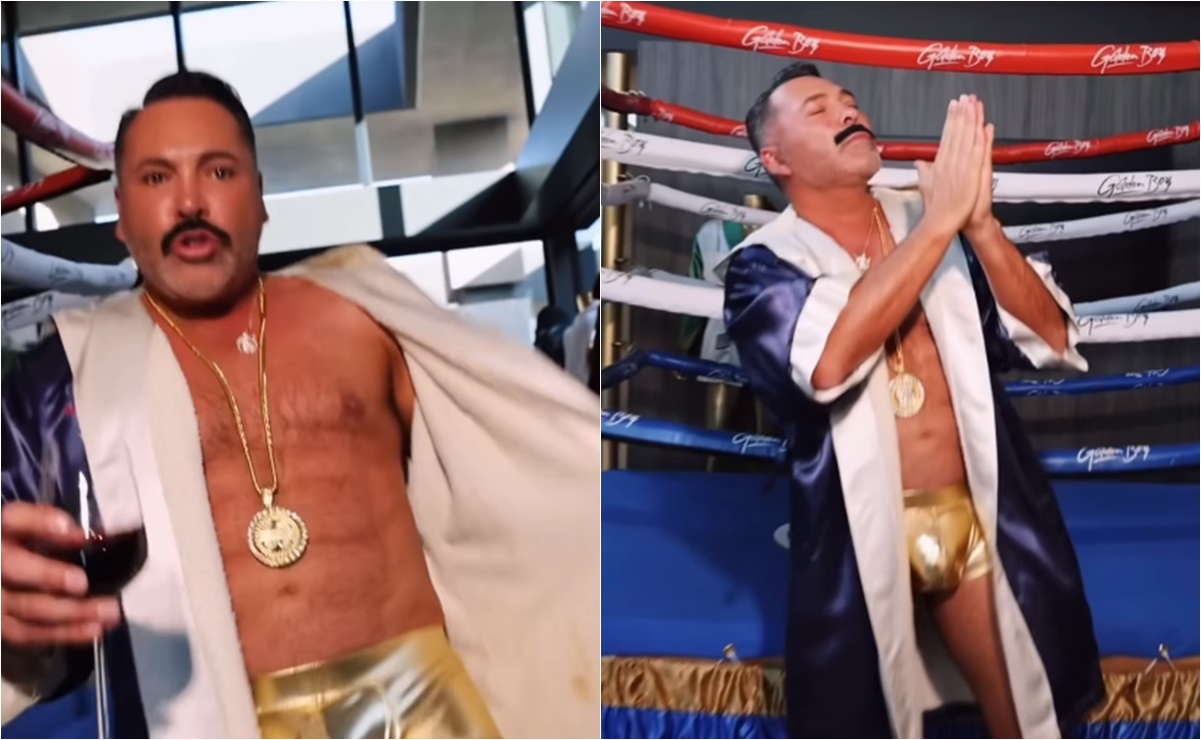 Oscar de la Hoya protagoniza polémico vídeo previo al combate de Canelo Álvarez ante Jaime Munguía