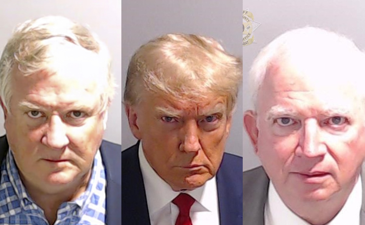 El resto de aliados de Donald Trump en Georgia se entregan en prisión