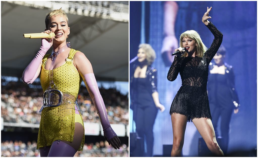 Katy Perry, dispuesta a olvidar rivalidad con Taylor Swift
